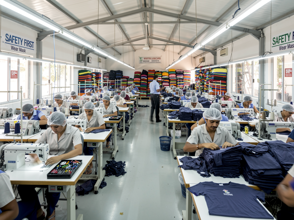 Bulk Production — Glimmer Lifestyle LLP manufacturing process